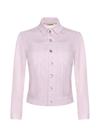 L'Agence Celine Slim Femme Jacket in pink - women's jacket - view 5