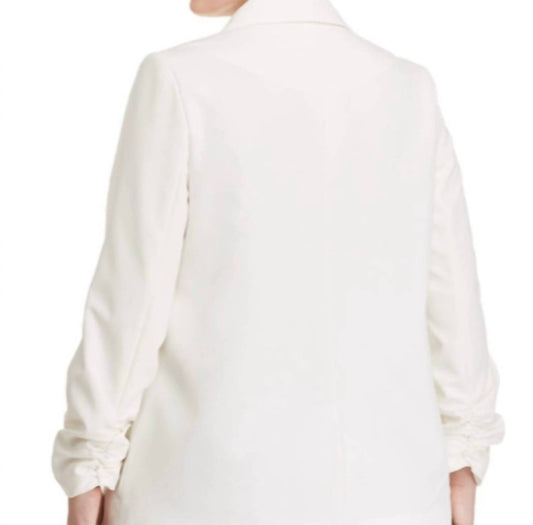 Skies Are Blue - Women's Open Front Blazer - Plus