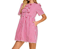 Tcec - The Emma Plaid Mini Dress