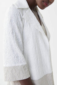 Joseph Ribkoff - Notched Collar Color-block Jacket