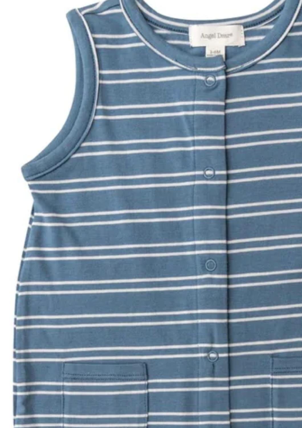 Angel Dear - Baby's Sleeveless Shortie Romper