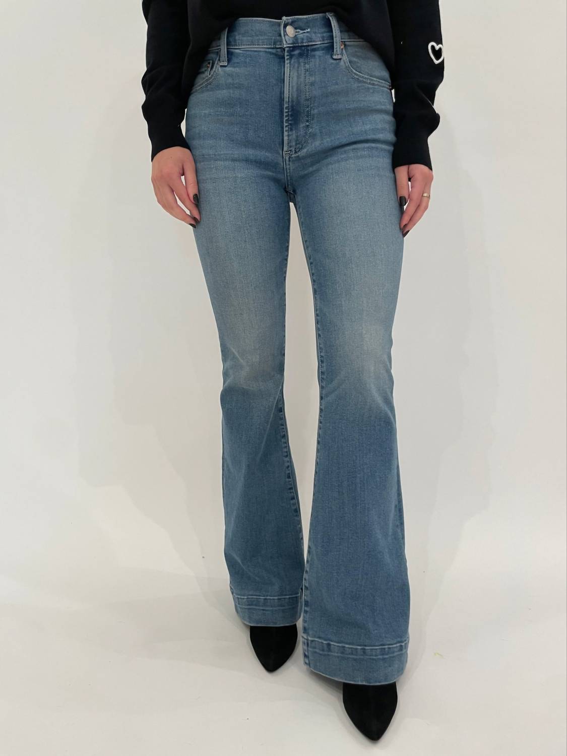 Pistola - Women's Kinsley Mid Rise Ultra Flare Jeans