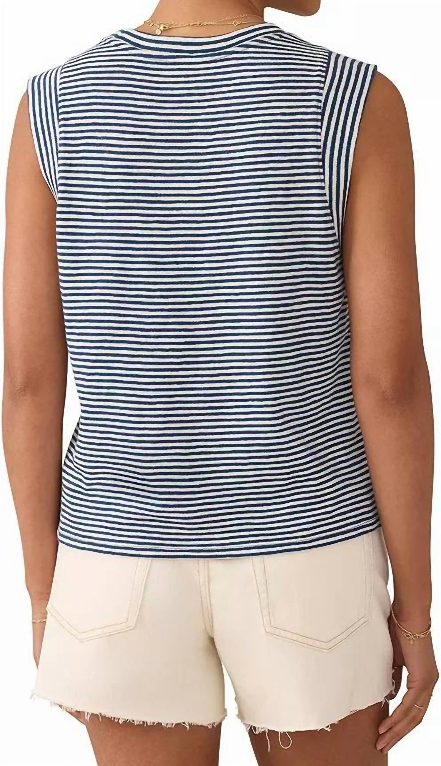 Faherty - Sunwashed Slub Muscle Tank
