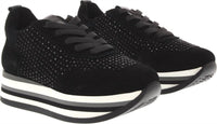 Softwaves - Women's Cassia Bling Tie Sneakers