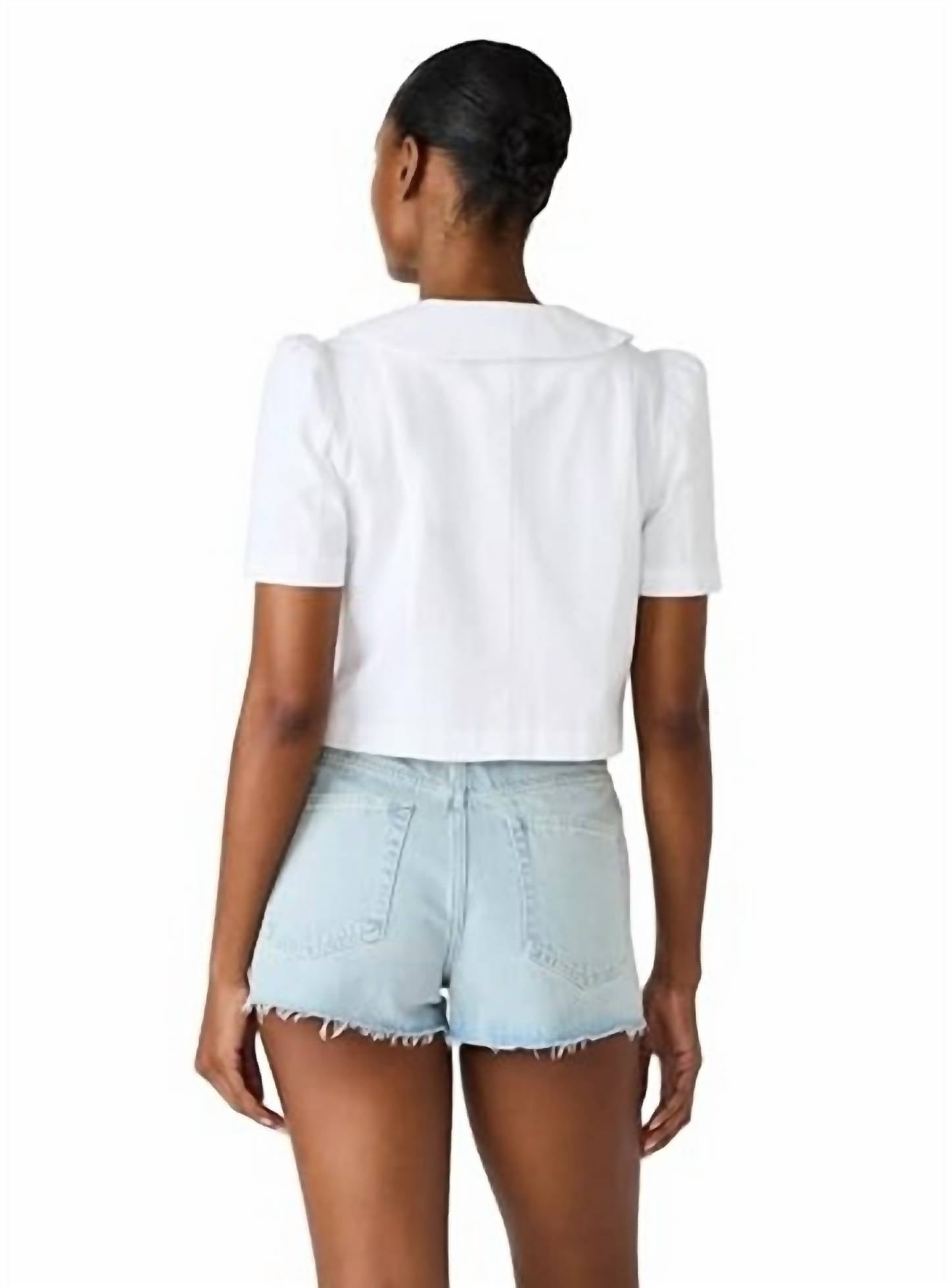 Steve Madden - Barrette Pilgrim Collar Top