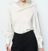 Deon - Elegant Long Sleeve Blouse