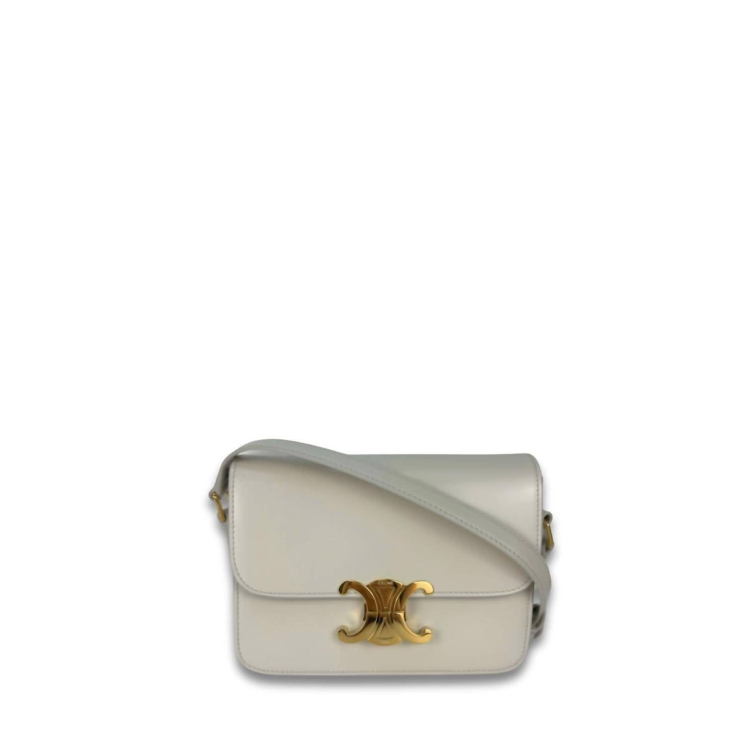 Celine - Preloved Teen Triomphe Crossbody Bag