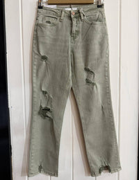 Vervet By Flying Monkey - Women's High Rise Crop Jean