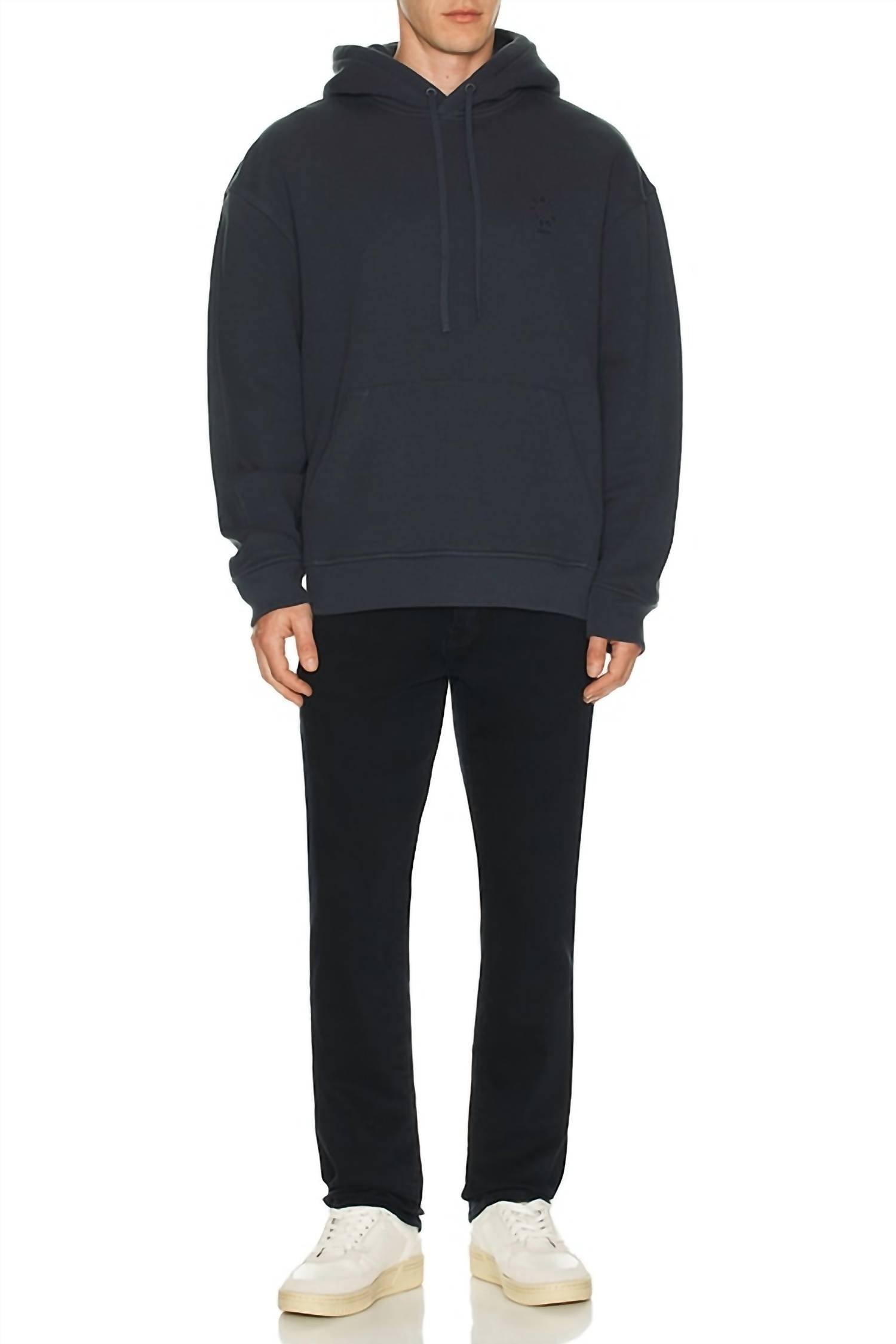 AllSaints Sid Slim Straight Jeans in blue black - men's jeans - view 4