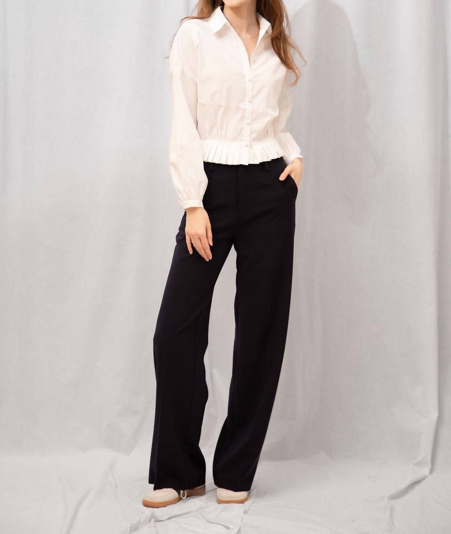 Elle Grey - Tessa Button Up Shirt