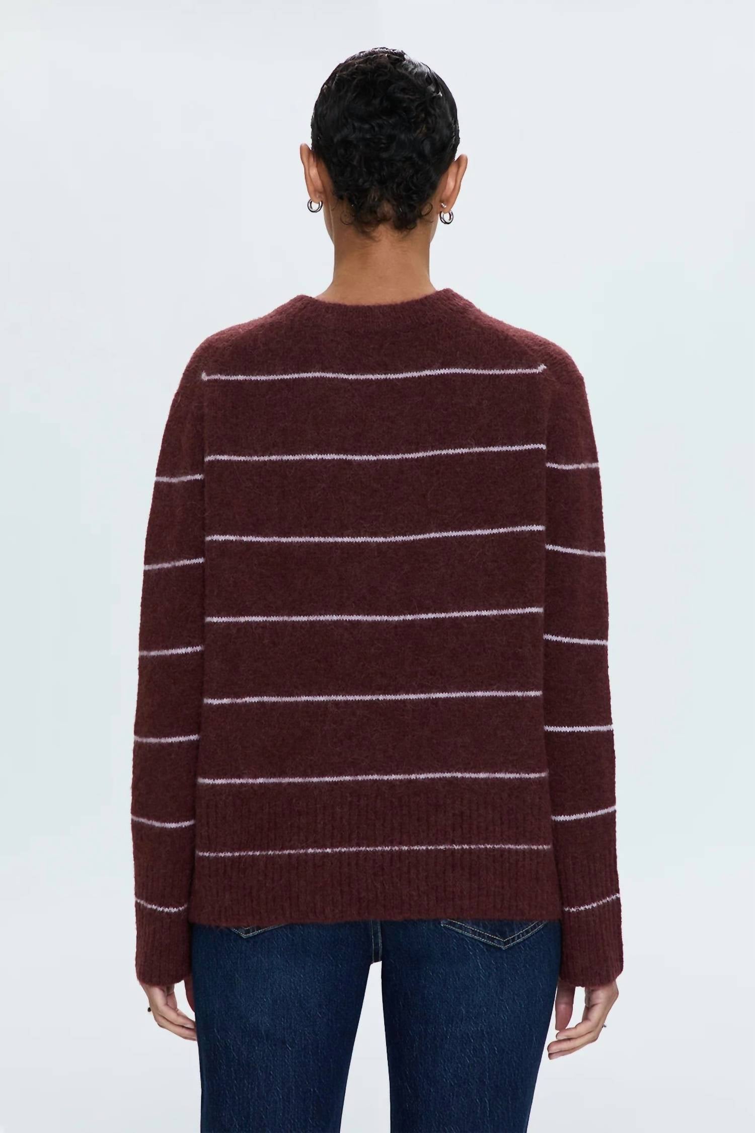 Pistola - Ivy Crewneck Burgundy Pullover