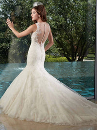 Karelina Sposa - Mermaid Trumpet Lace Dress