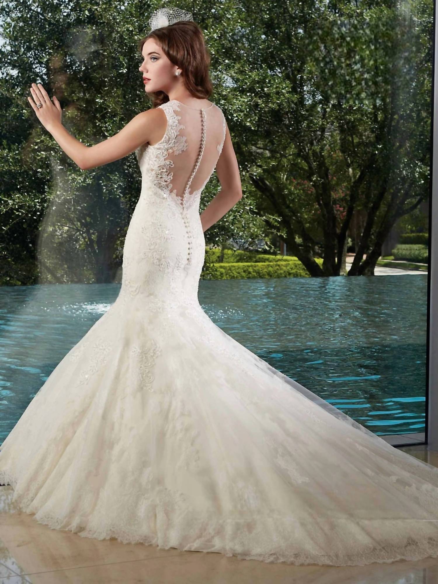 Karelina Sposa - Mermaid Trumpet Lace Dress