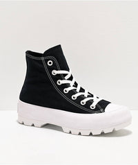 Converse Women's Chuck Taylor All Star Lugged High Top Shoe in black - women's sneaker