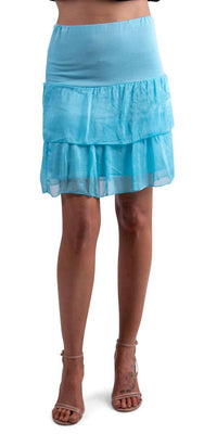 Gigi Moda - Aida Short Tiered Mini Skirt