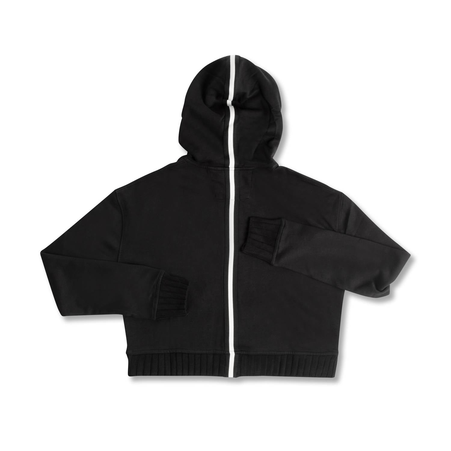 On This Day - Cropped Zip Hoodie