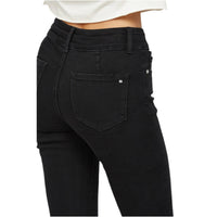 Mica Denim - Mid Rise Slim Boot Cut Jeans