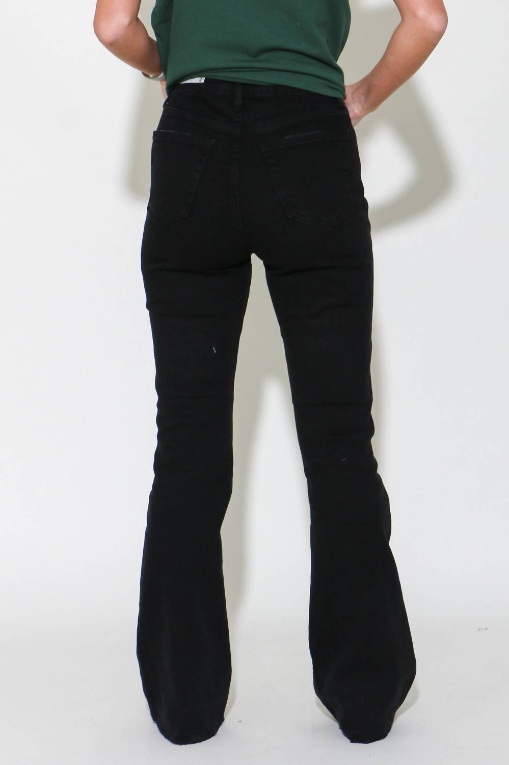 Just Usa - High Rise Skinny Flare Jeans