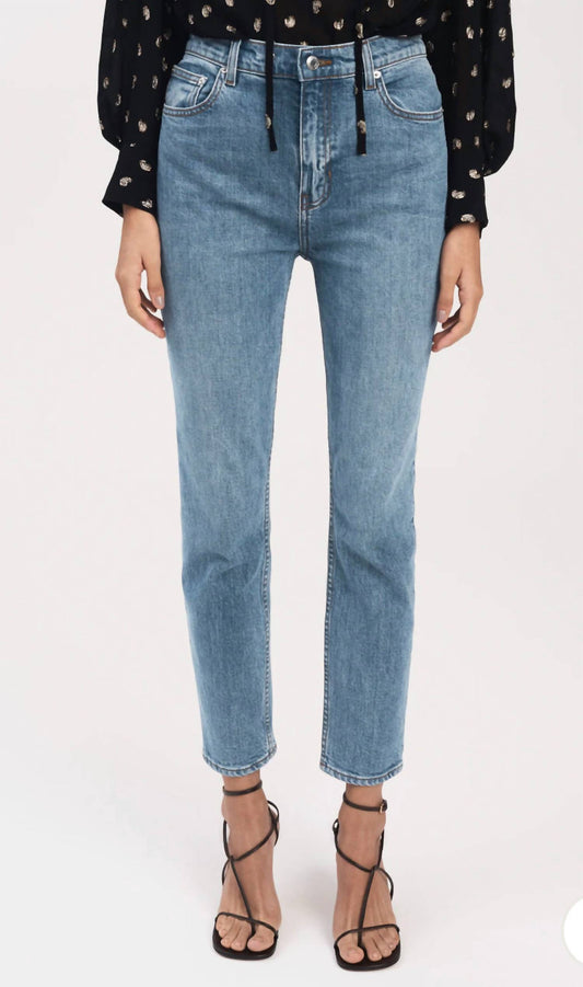 Eden 5 Pocket Slim Straight Leg Jean