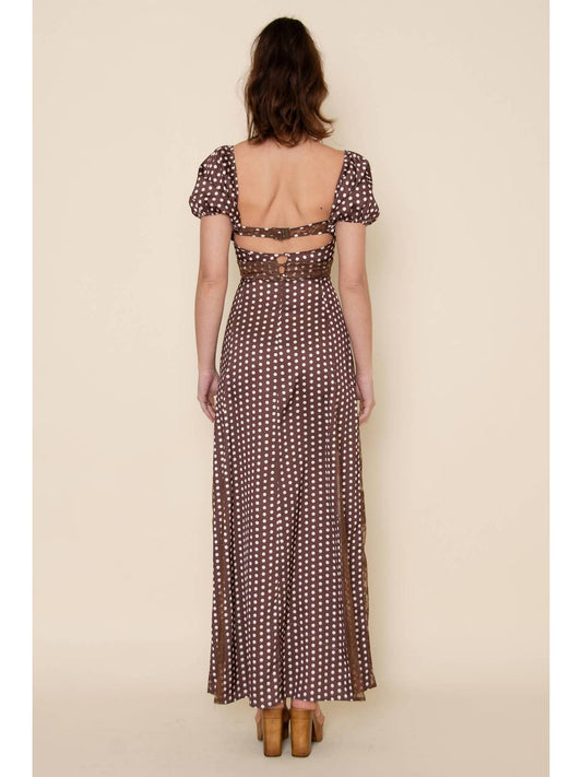 Fore Collection - Polka Dot Maxi Dress