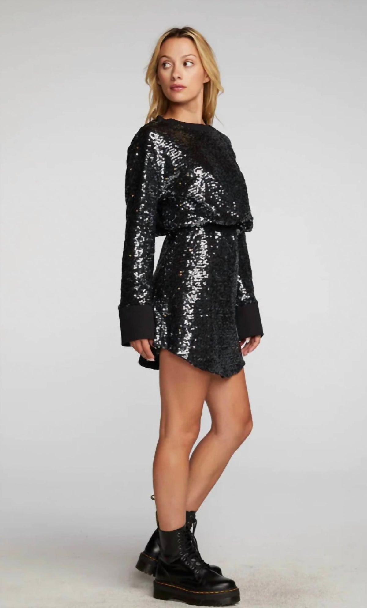 Chaser - Mini Dress With Wide Sleeves