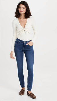 Frame - High Rise Skinny Jeans