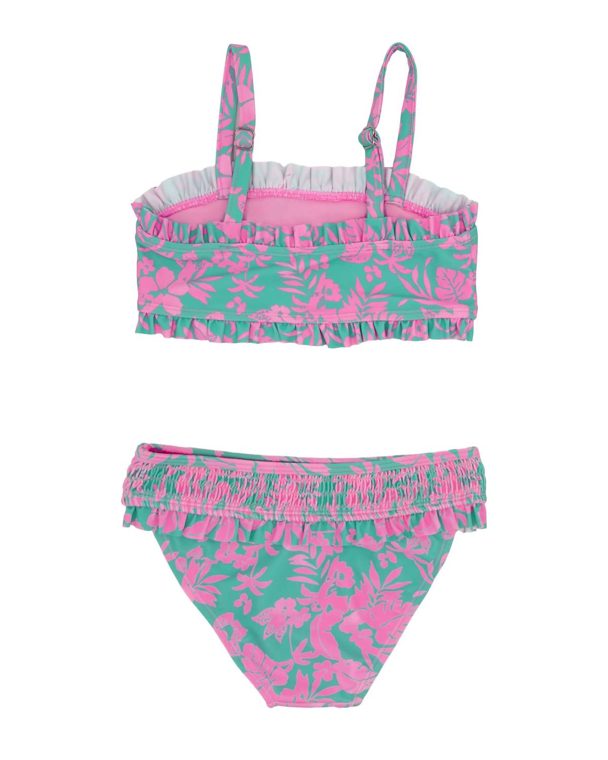 feather 4 arrow Girls Wanderlust Bikini Set in ultramarine - kids' bikini - alternate view