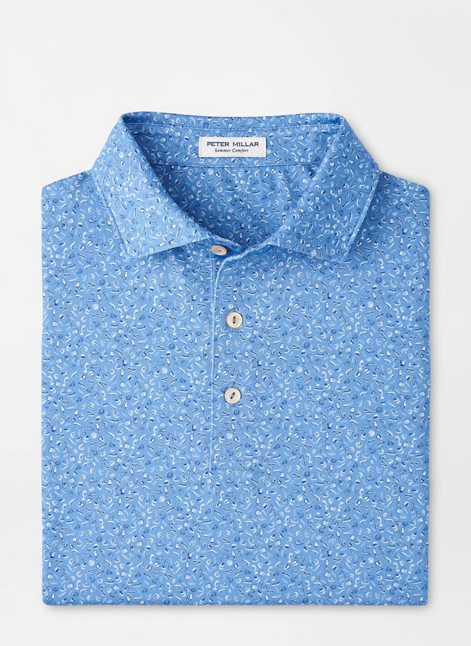 Peter Millar - Champagne And Caviar Performance Jersey Polo