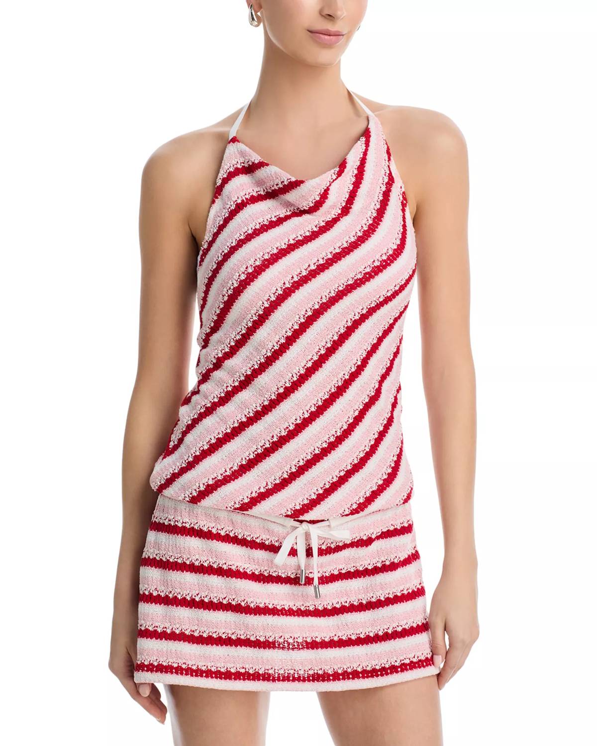 Simkhai - Shellie Knit Halter Mini Dress