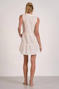 Elan - Solstice Eyelet Shift Dress