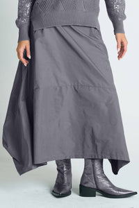 Planet By Lauren G. - NYLON ARCHITECTURAL SKIRT