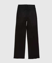 Tractr - Girl's Crystal Slit Straight Jeans