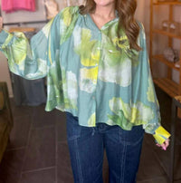 Glam - Uptown V-neck Blouse