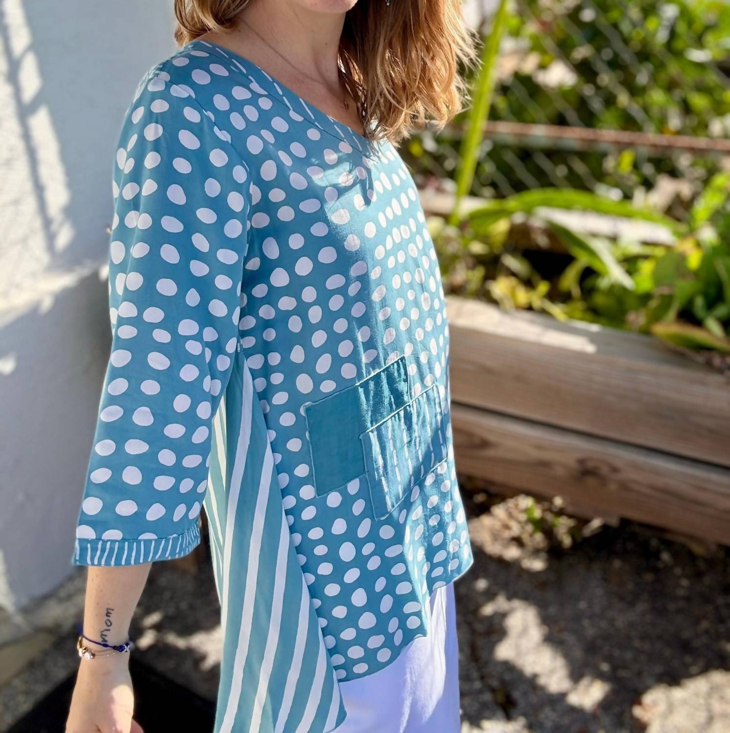 Iguana - Joy Patches Top