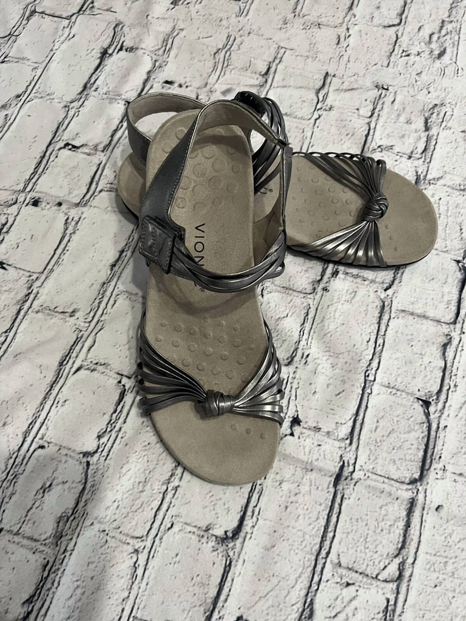 VIONIC Women's Rest Talulah Strap Sandals in pewter - women's sandal - view 5