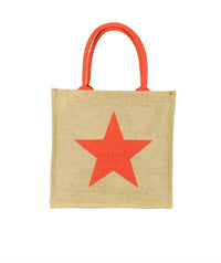 22Tote - Women's Lightweight Star Straw Tote Bag