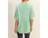 Hyfve - Women's Mineral Wash Oversized Tee