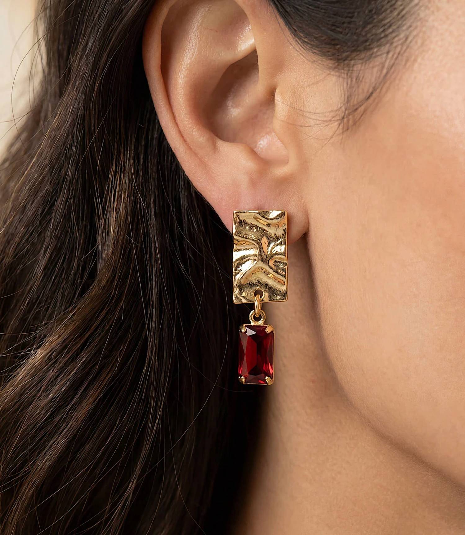 Farrah B Jewelry - Reflection Drop Earrings