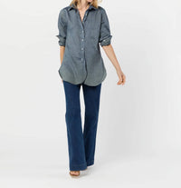 Ann Mashburn - Boyfriend Button Down Shirt