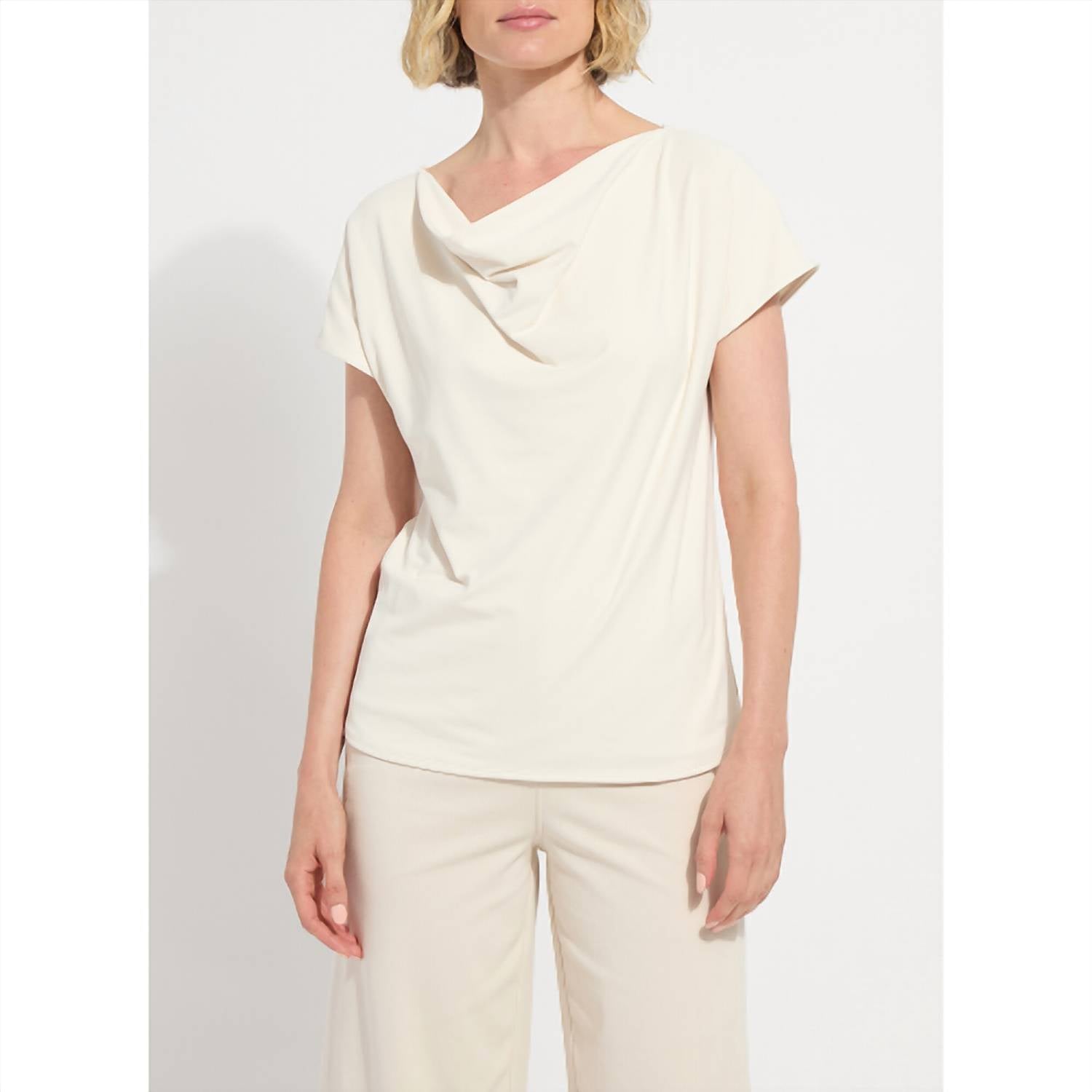 Lysse - Ensley Cowl Neck Top - Plus