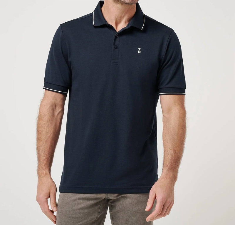 TravisMathew Happier Hour Polo in total eclipse - men's shirt