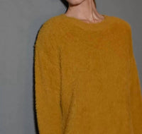 Molly Bracken - Fuzzy Knitted Sweater