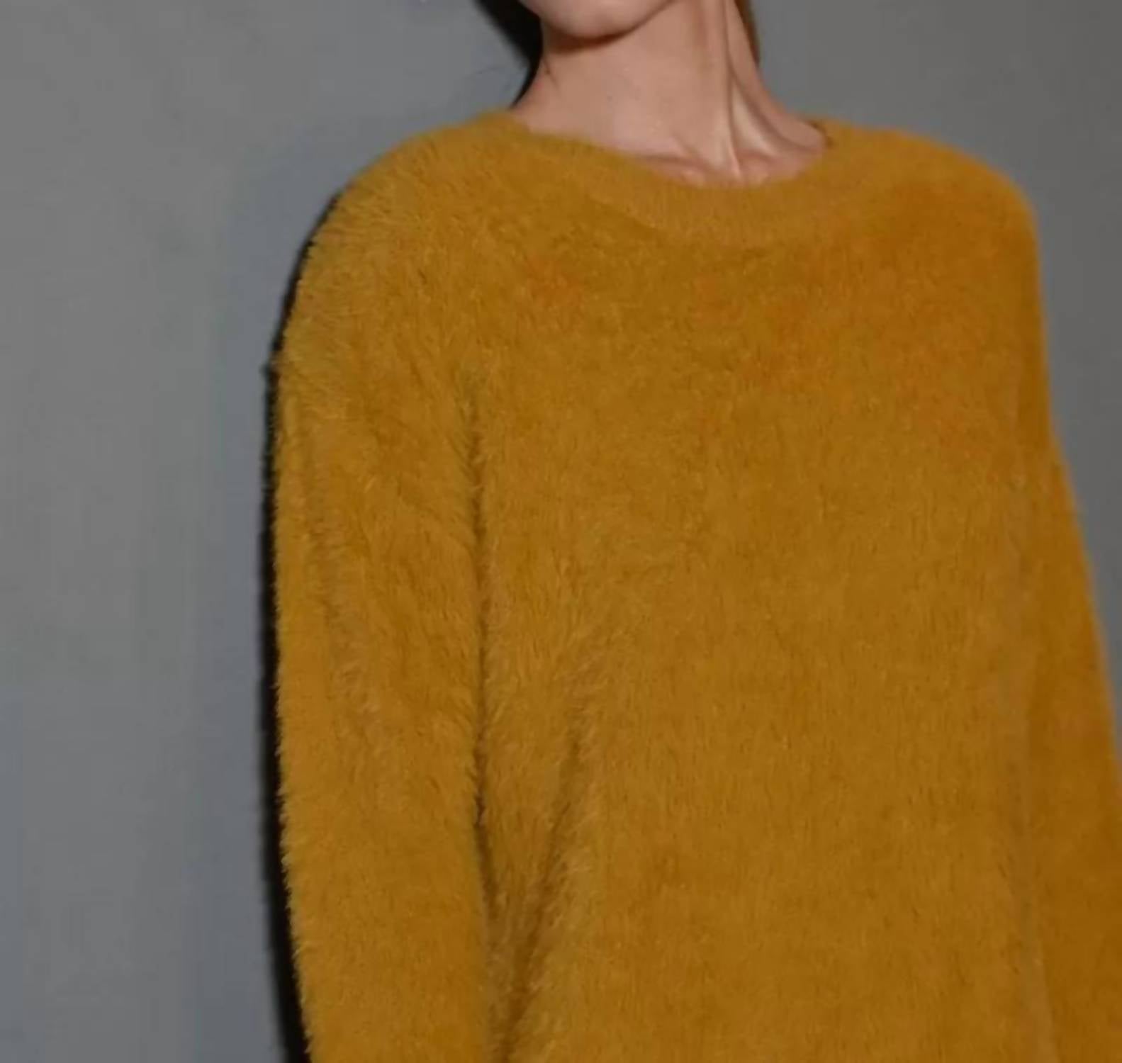 Molly Bracken - Fuzzy Knitted Sweater