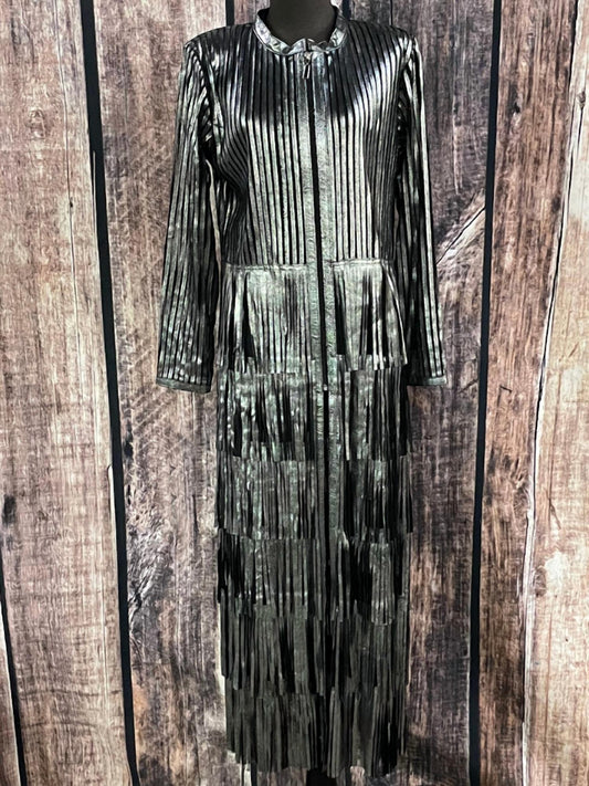 LAMB SKIN FRINGE DRESS