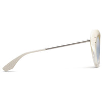 Faye - Chrome / Light Blue Chrome Flash Lens