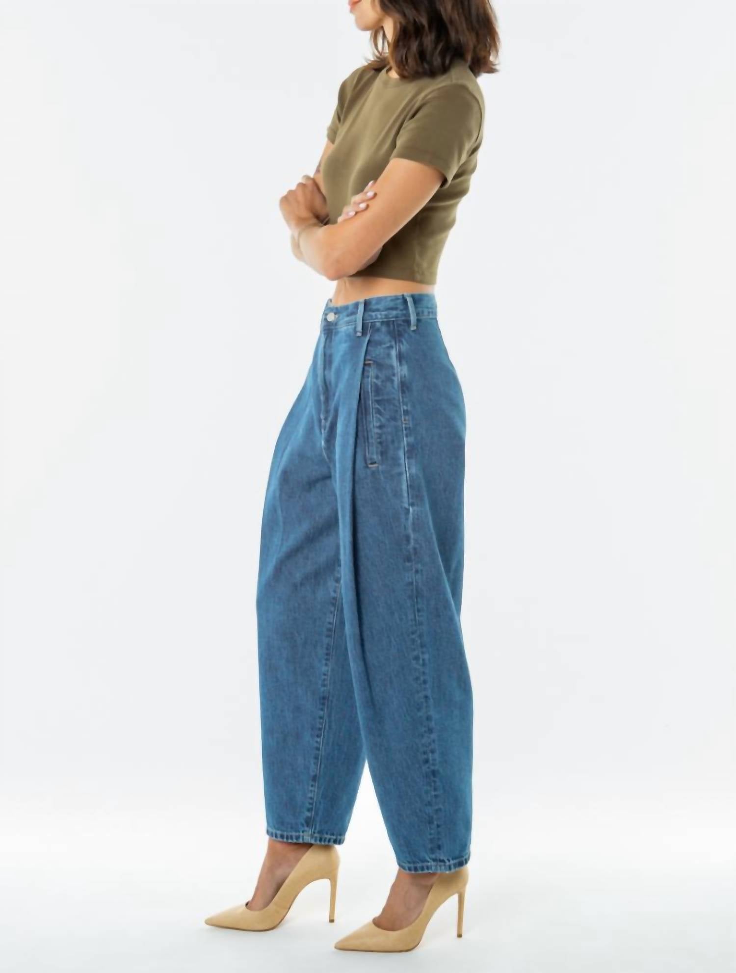 Etica - Rose Relaxed Pleat Pant