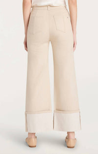 Cinq A Sept - Cuffed Benji Wide Leg Pants