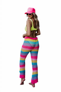 Katydid - Stripes Crochet Beach Pants