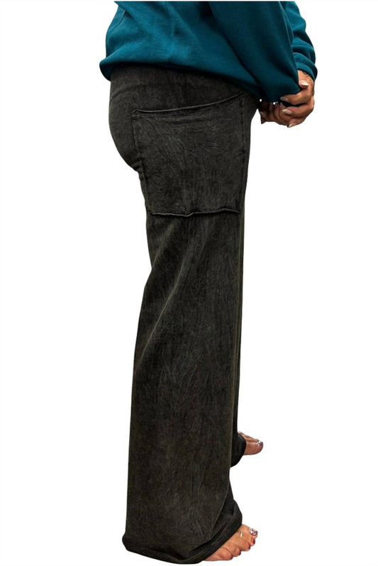 Cotton Lani - Wide Leg Pocket Pant