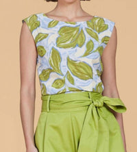Olivia By Livro - Bubble Cropped Fit Top